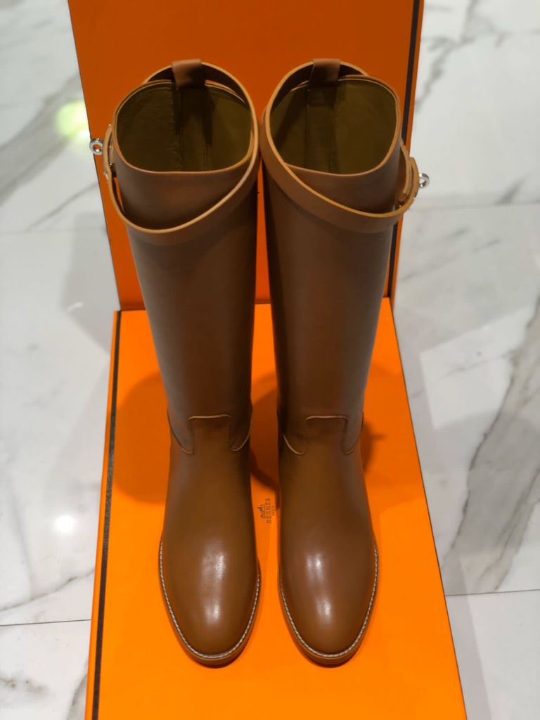 САПОГИ HERMES детальное фото