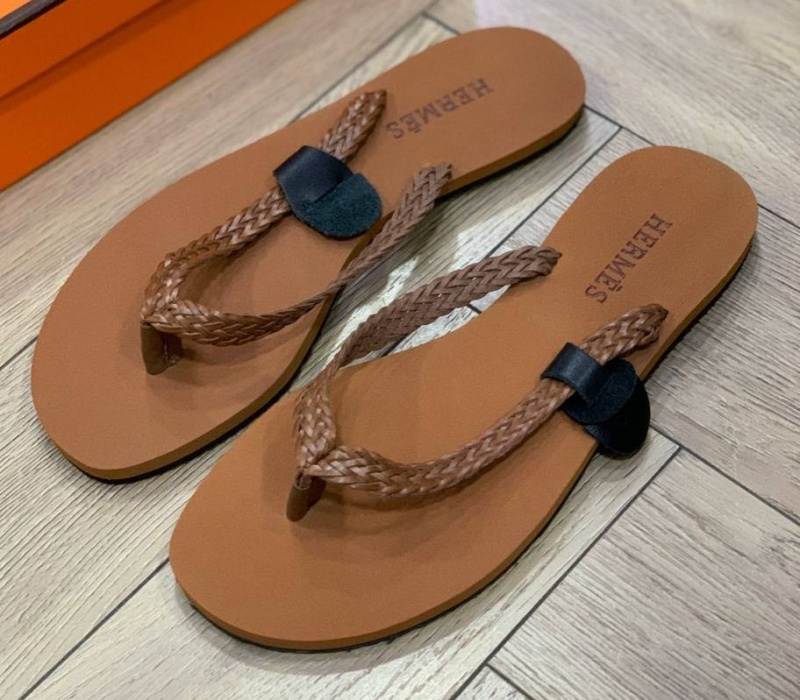 ШЛЕПКИ HERMES фото