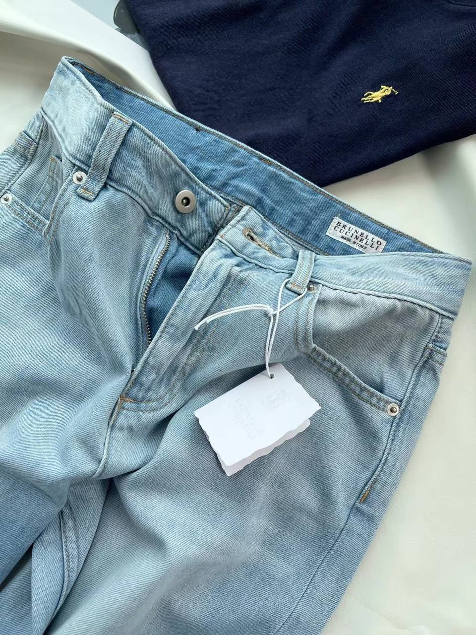 ДЖИНСЫ BRUNELLO CUCINELLI детальное фото