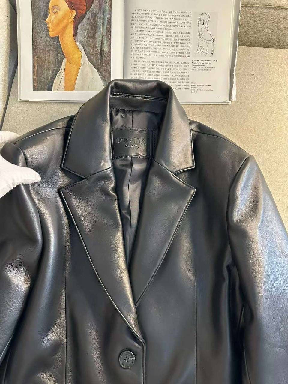 КУРТКА ПИДЖАК PRADA детальное фото