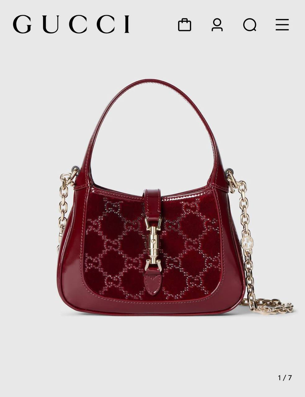 СУМКА GUCCI детальное фото