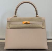 СУМКА HERMES KELLY 25 ручная работа фото