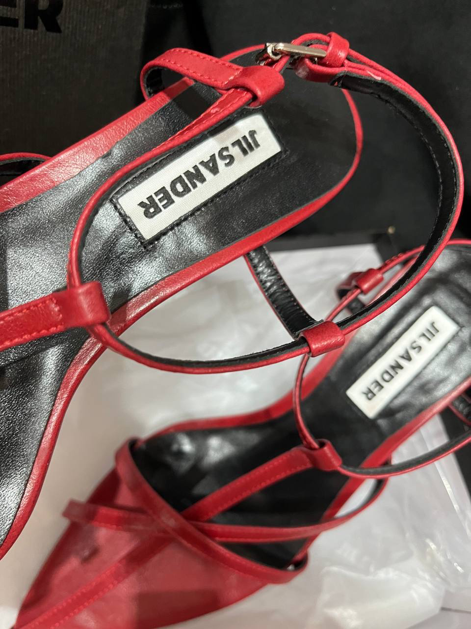 БОСОНОЖКИ JIL SANDER детальное фото