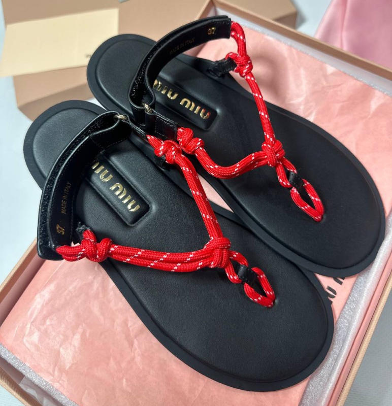 САНДАЛИИ MIU MIU фото