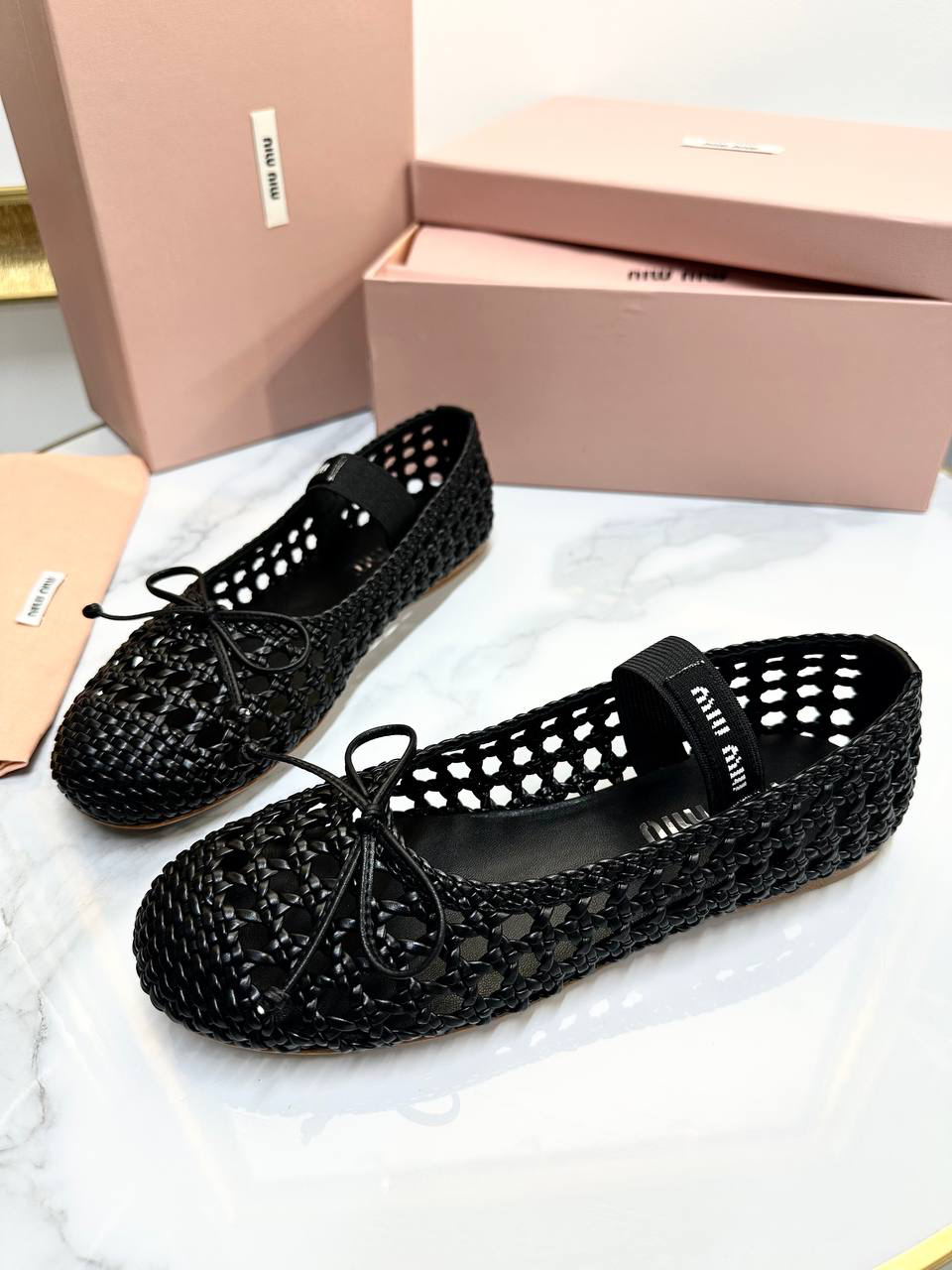 БАЛЕТКИ MIU MIU детальное фото