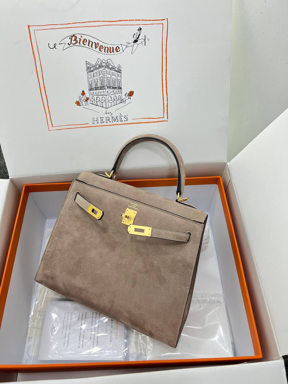 СУМКА HERMES KELLY 25 детальное фото