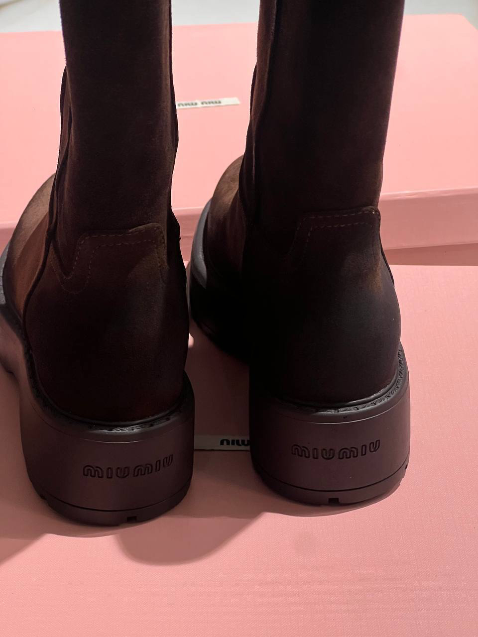 САПОГИ MIU MIU детальное фото