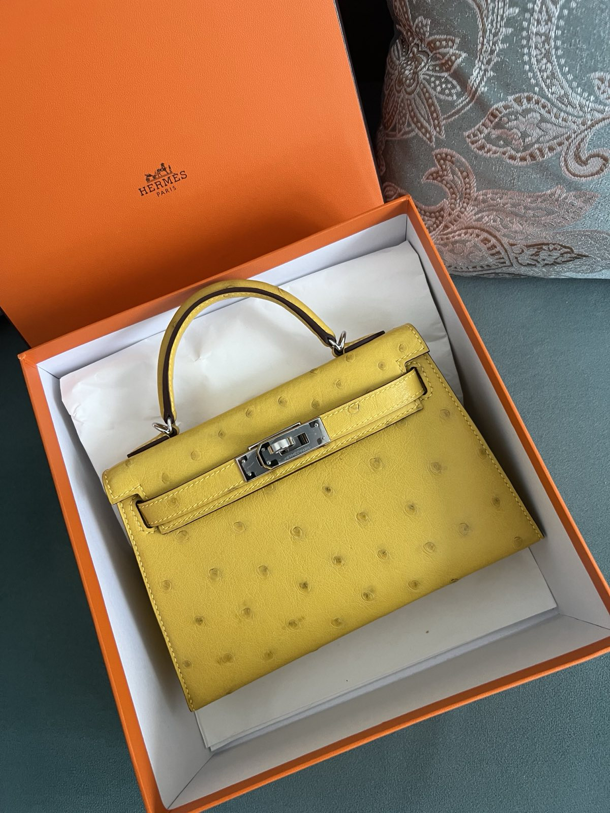 СУМКА HERMES KELLY 20 MINI детальное фото