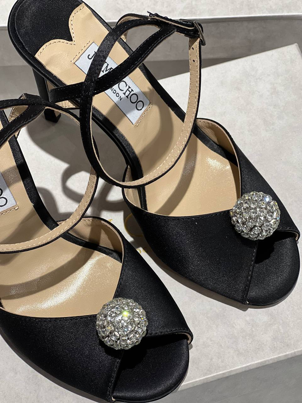 БОСОНОЖКИ JIMMY CHOO детальное фото