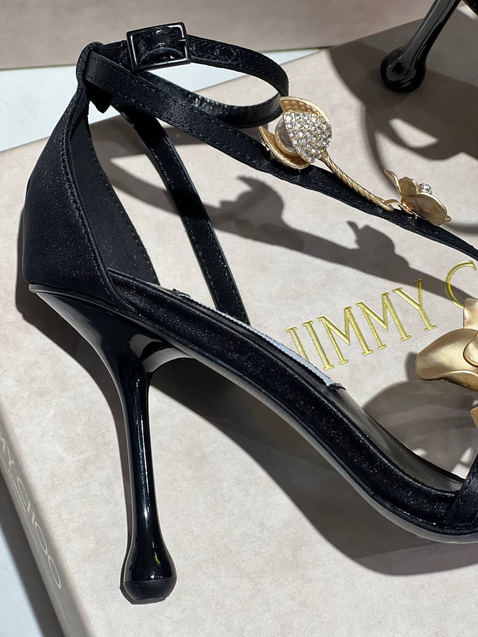 БОСОНОЖКИ JIMMY CHOO детальное фото