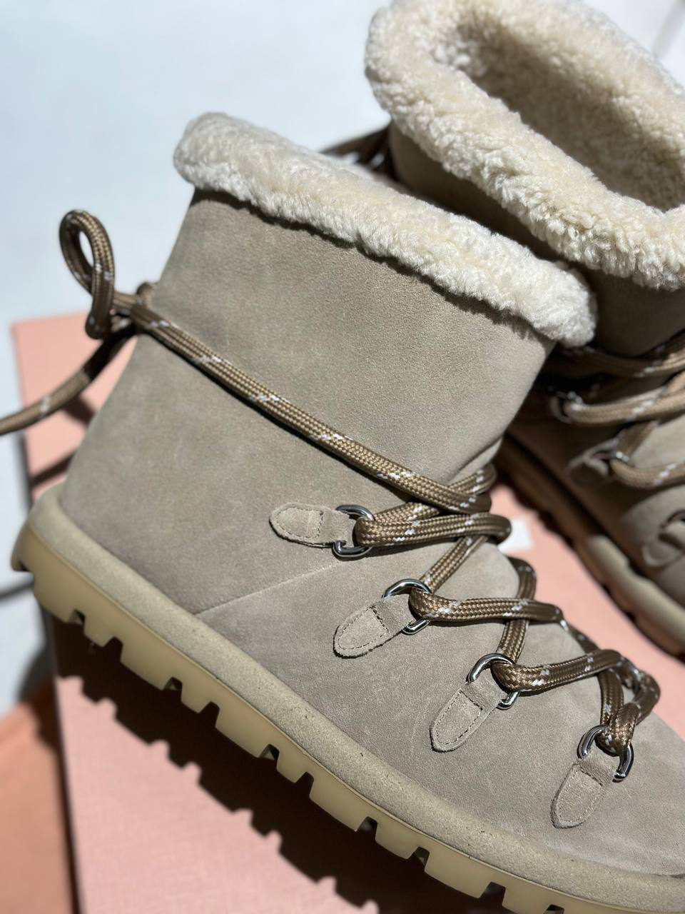 БОТИНКИ MIU MIU детальное фото