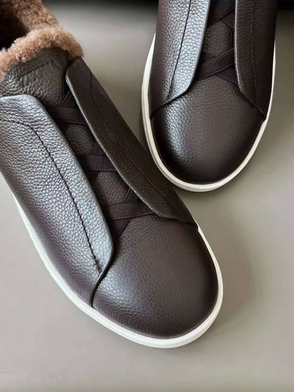 МУЖСКИЕ КЕДЫ ZEGNA детальное фото