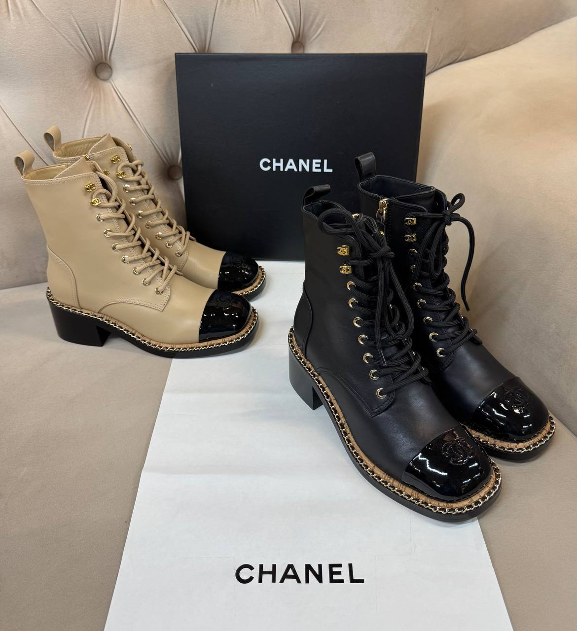 БОТИНКИ CHANEL детальное фото