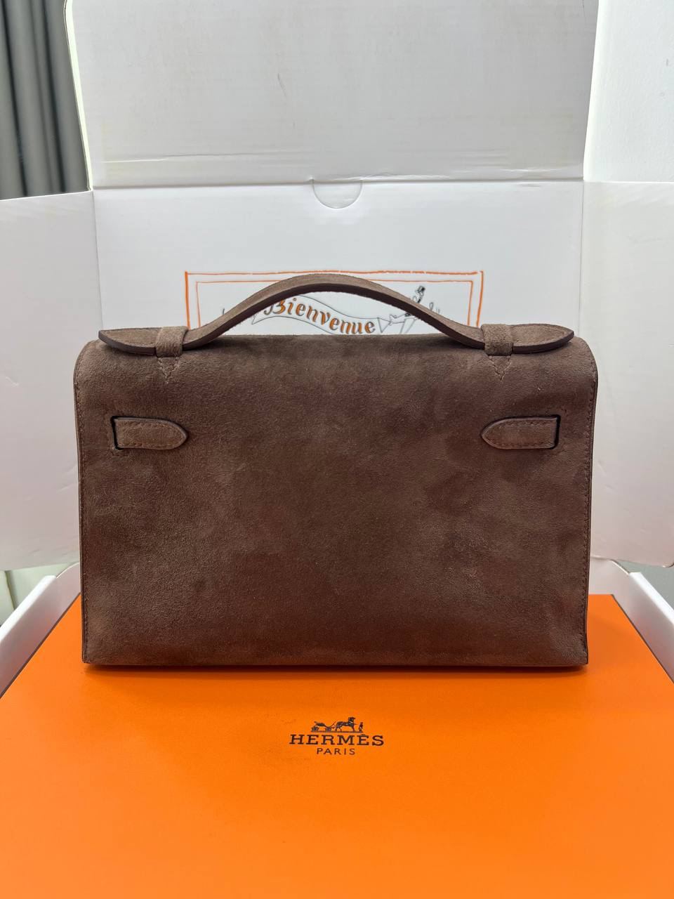 СУМКА HERMES KELLY POCHETTE детальное фото