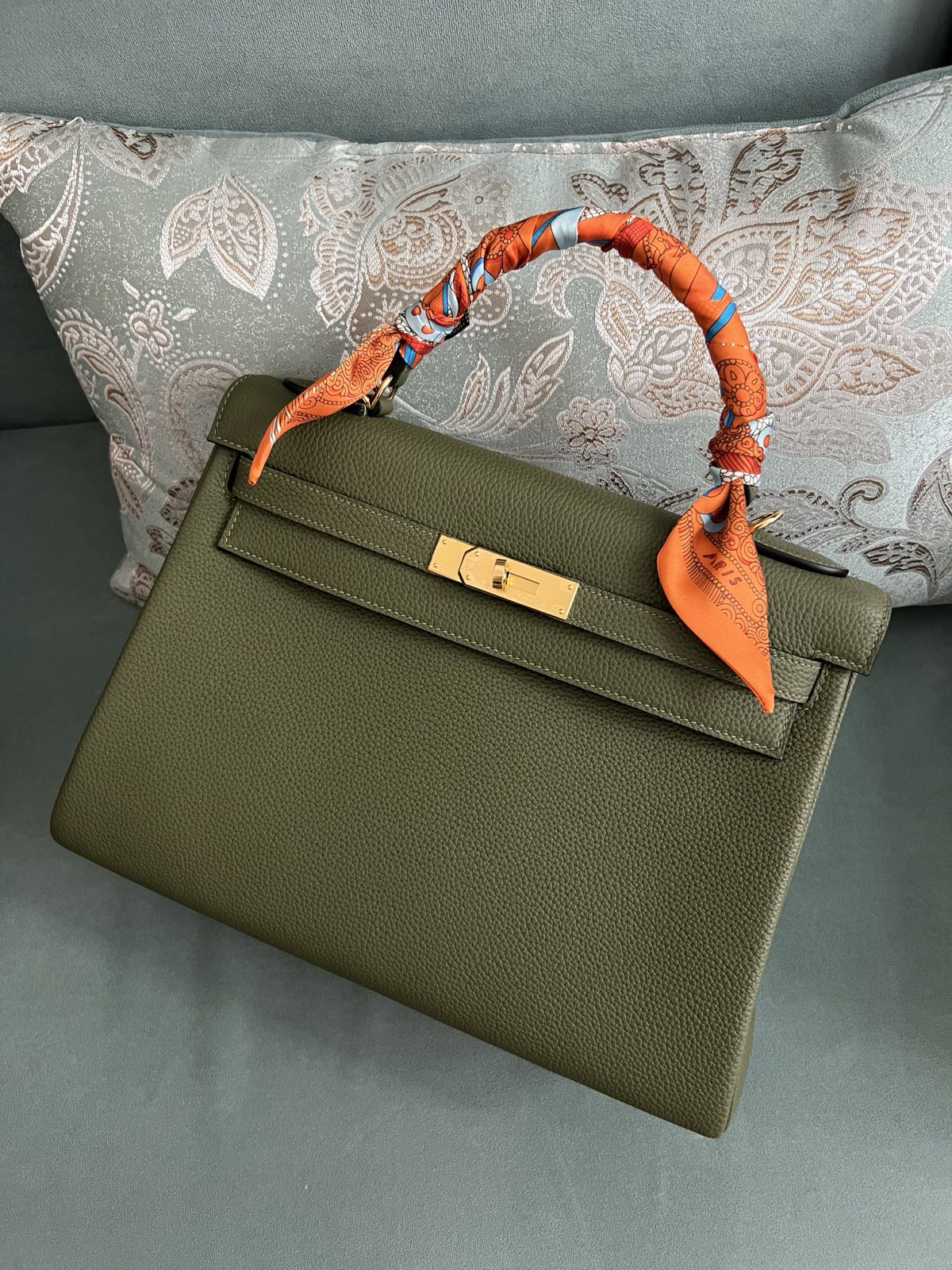 СУМКА HERMES KELLY 32 детальное фото