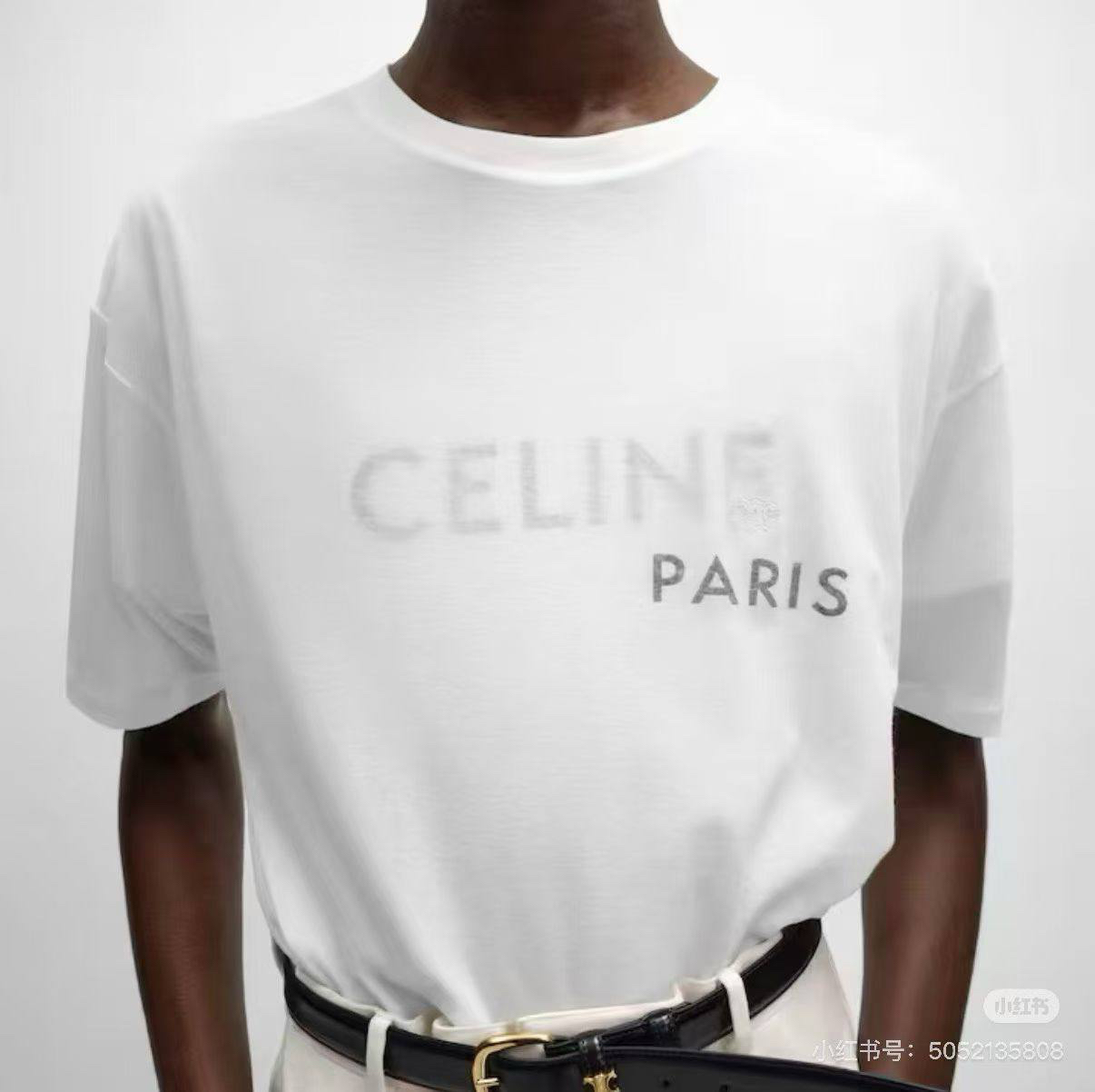 ФУТБОЛКА CELINE детальное фото