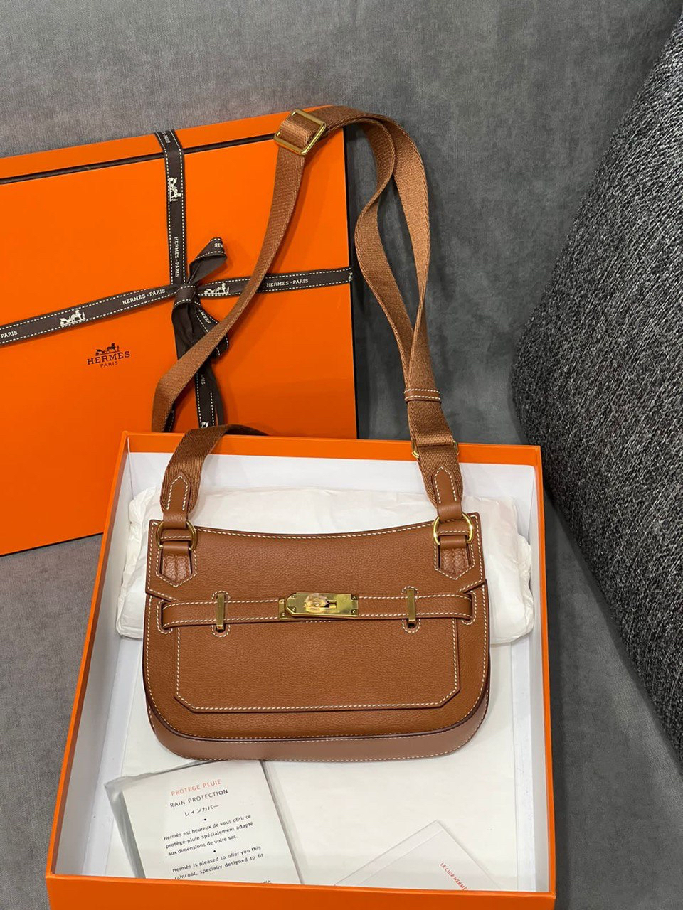 СУМКА HERMES JYPSIERE MINI детальное фото