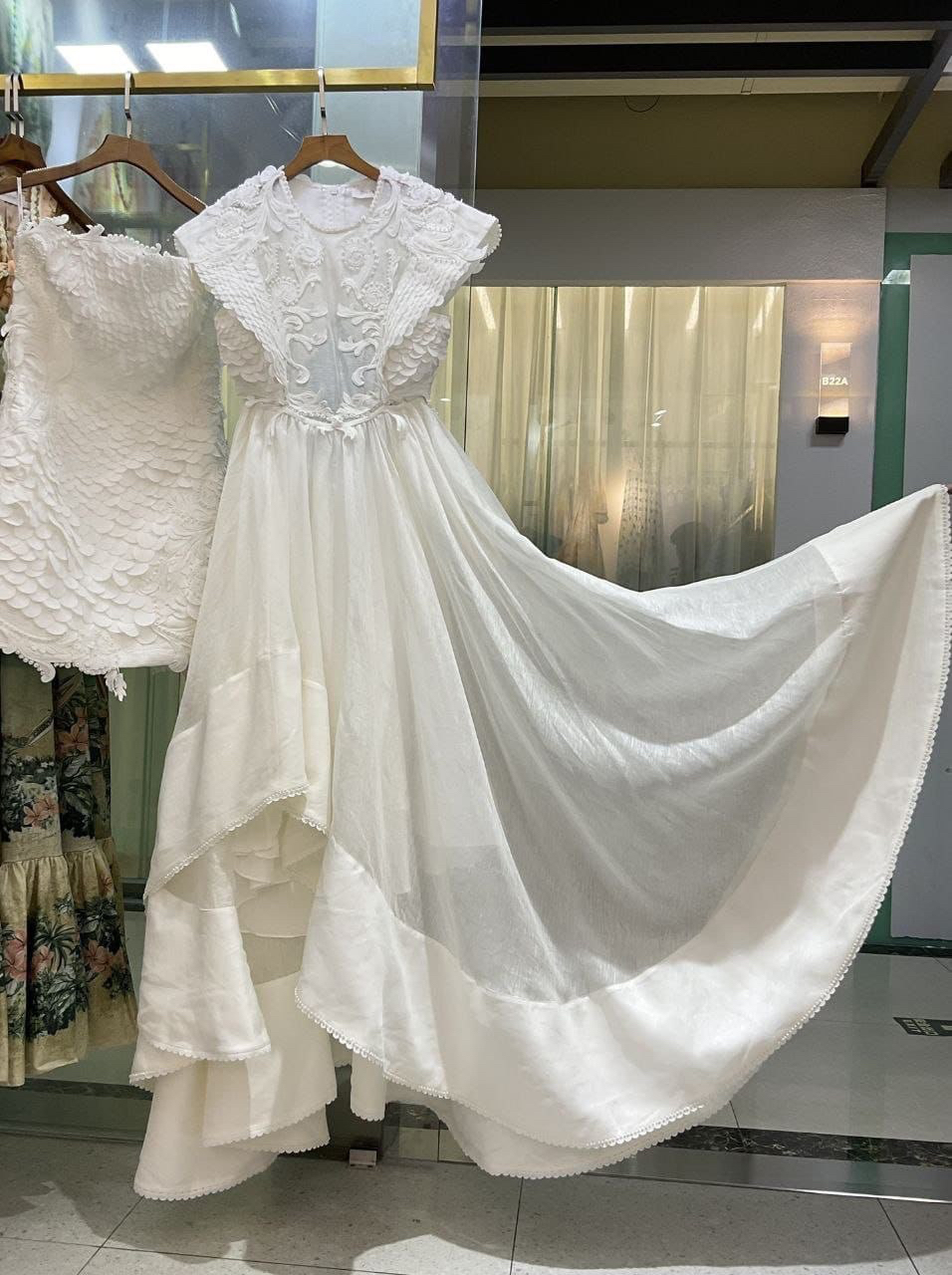 ПЛАТЬЕ ZIMMERMANN детальное фото