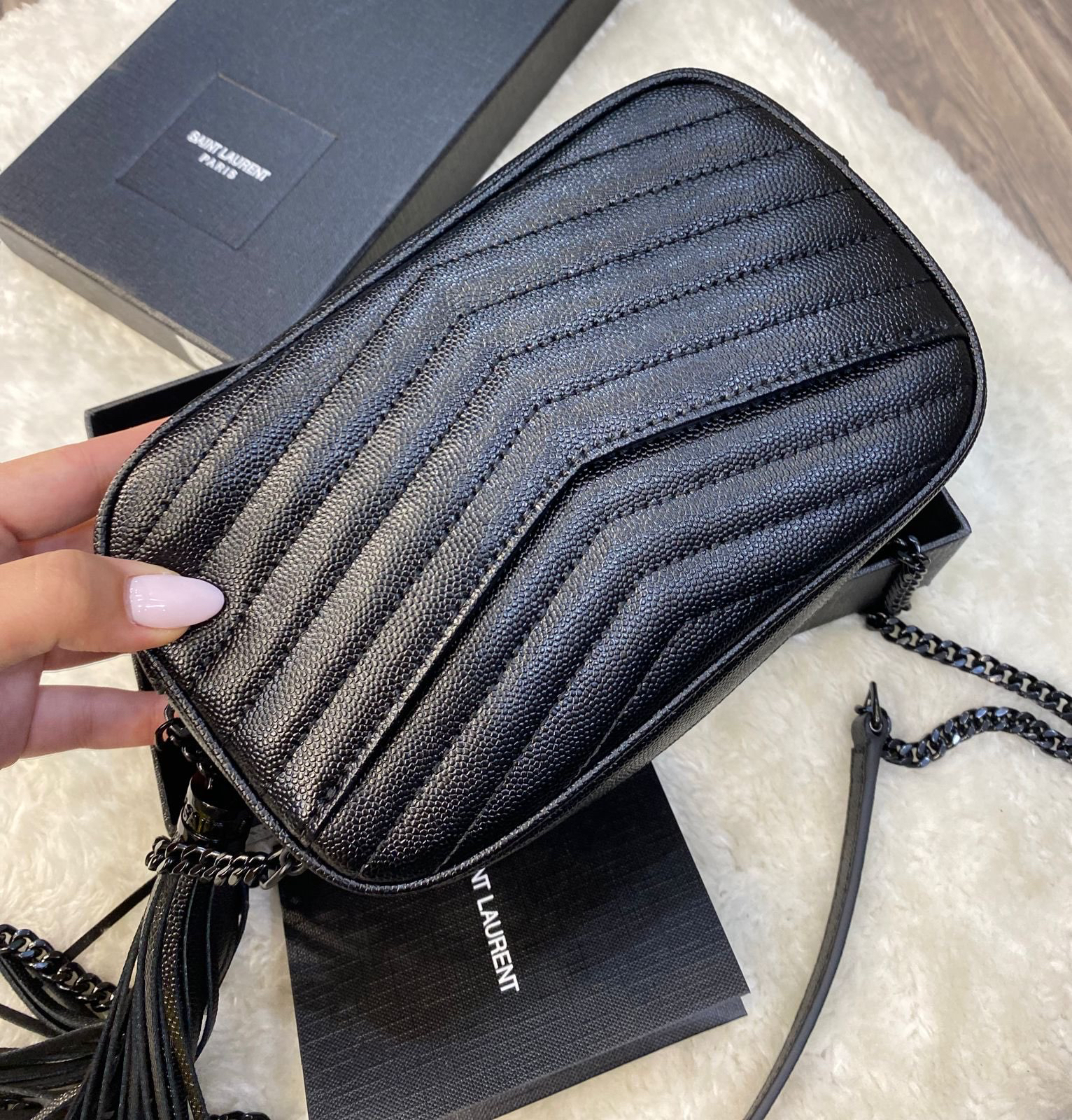 СУМКА SAINT LAURENT детальное фото