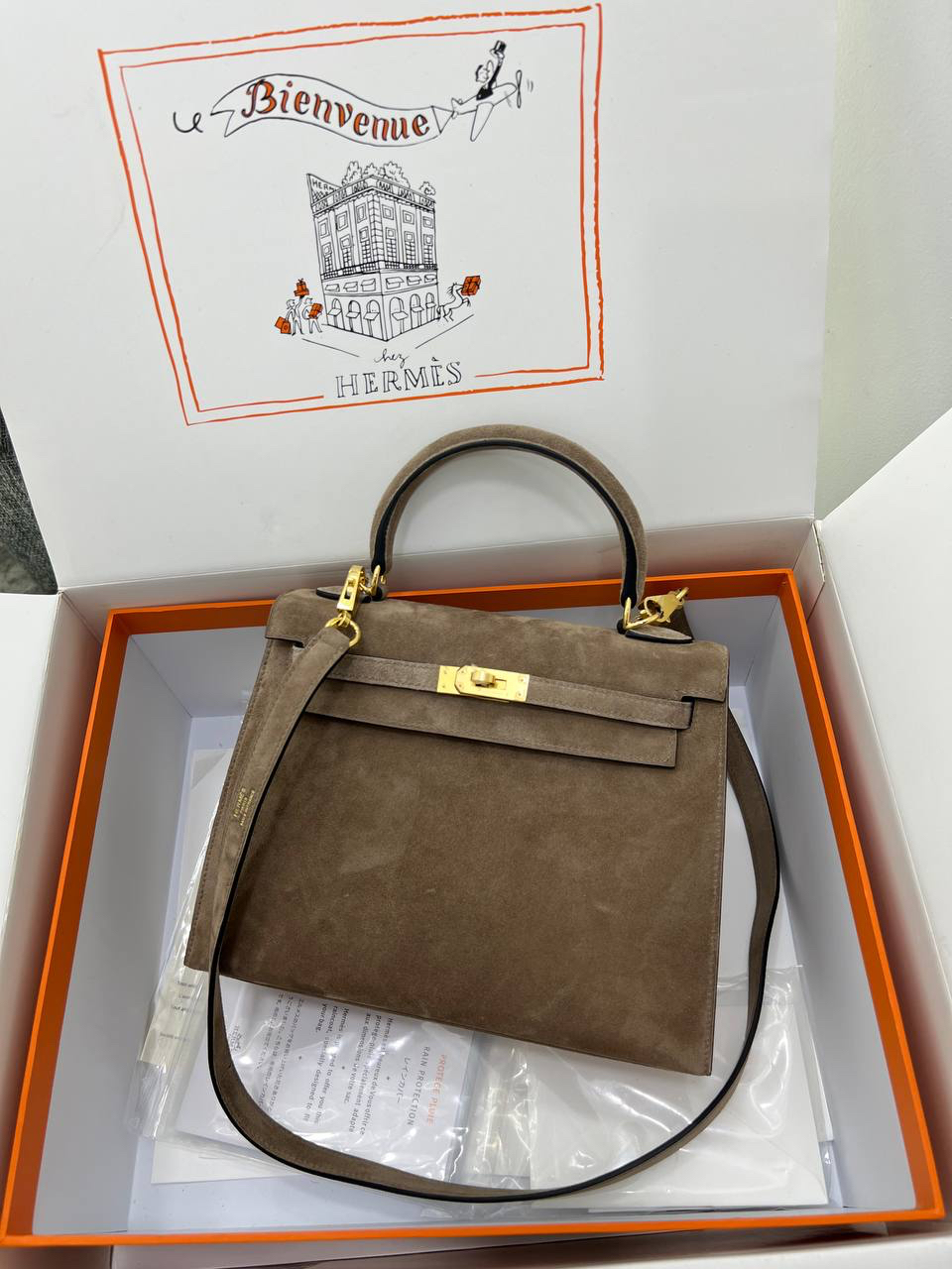 СУМКА HERMES KELLY 25 детальное фото