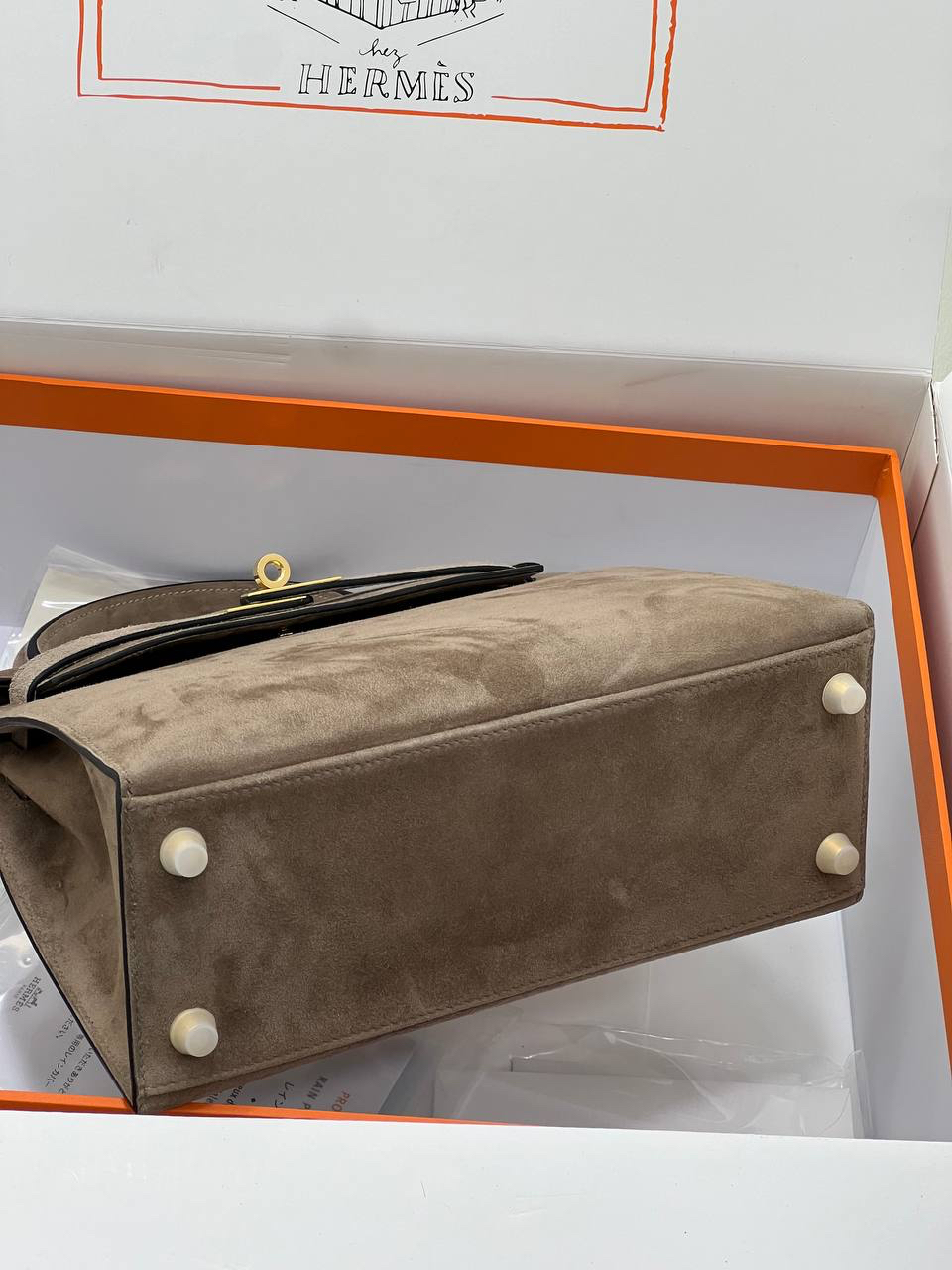 СУМКА HERMES KELLY 25 детальное фото