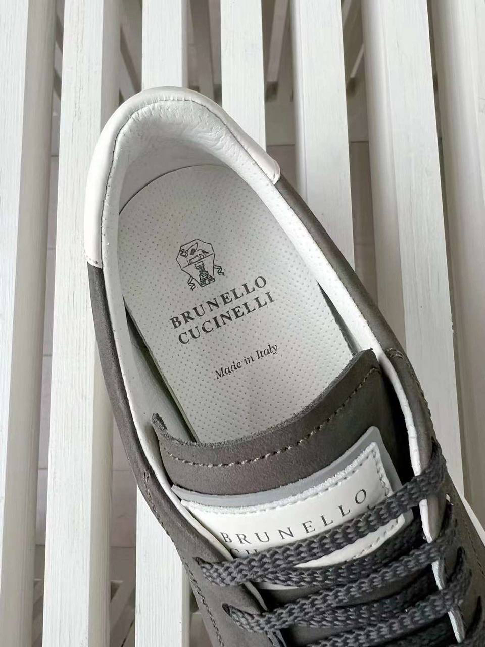 МУЖСКИЕ КЕДЫ BRUNELLO CUCINELLI детальное фото