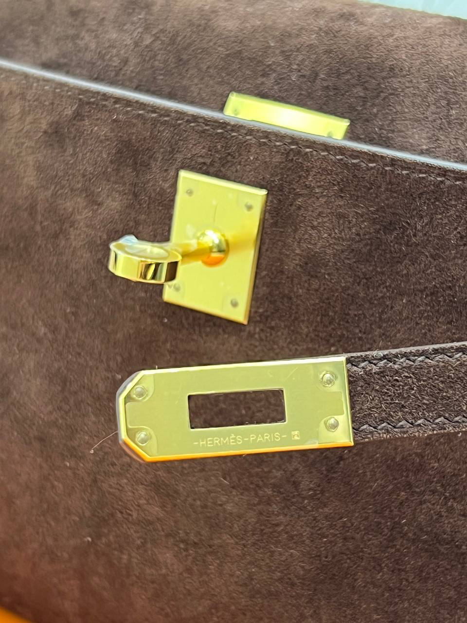 СУМКА HERMES KELLY POCHATTE детальное фото