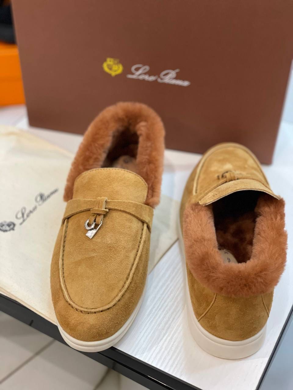 ЛОФЕРЫ LORO PIANA детальное фото