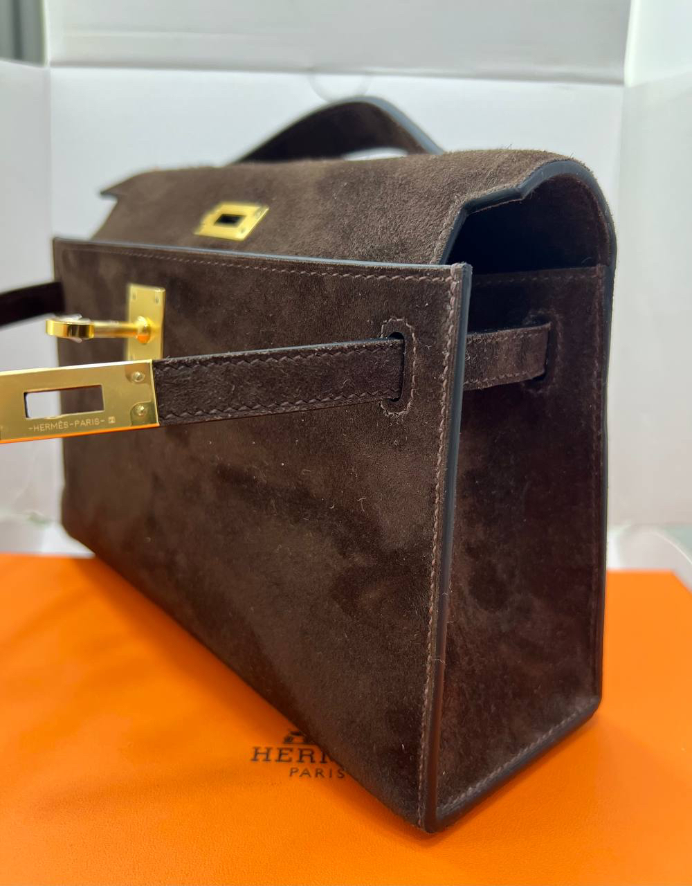 СУМКА HERMES KELLY POCHETTE детальное фото