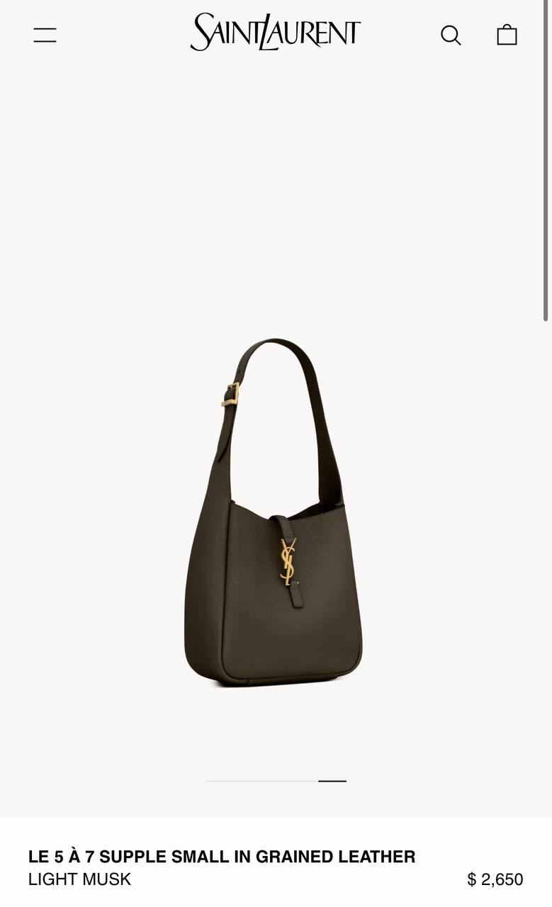 СУМКА SAINT LAURENT детальное фото