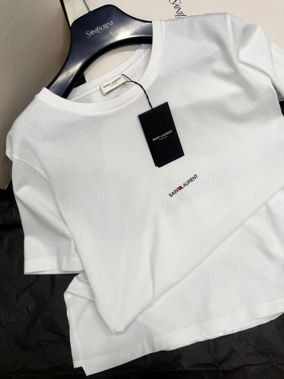 ФУТБОЛКА SAINT LAURENT детальное фото