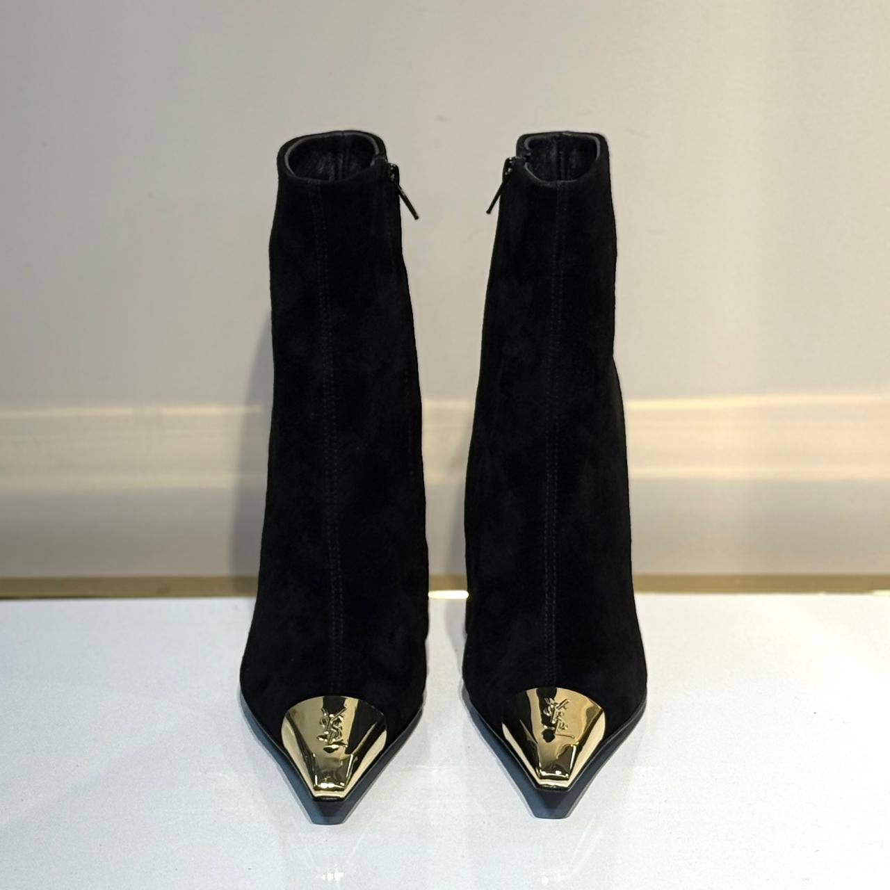 БОТИЛЬОНЫ SAINT LAURENT детальное фото