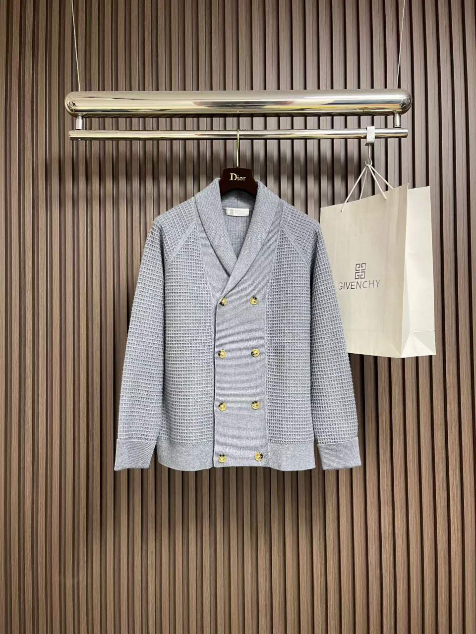 МУЖСКОЙ КАРДИГАН BRUNELLO CUCINELLI детальное фото