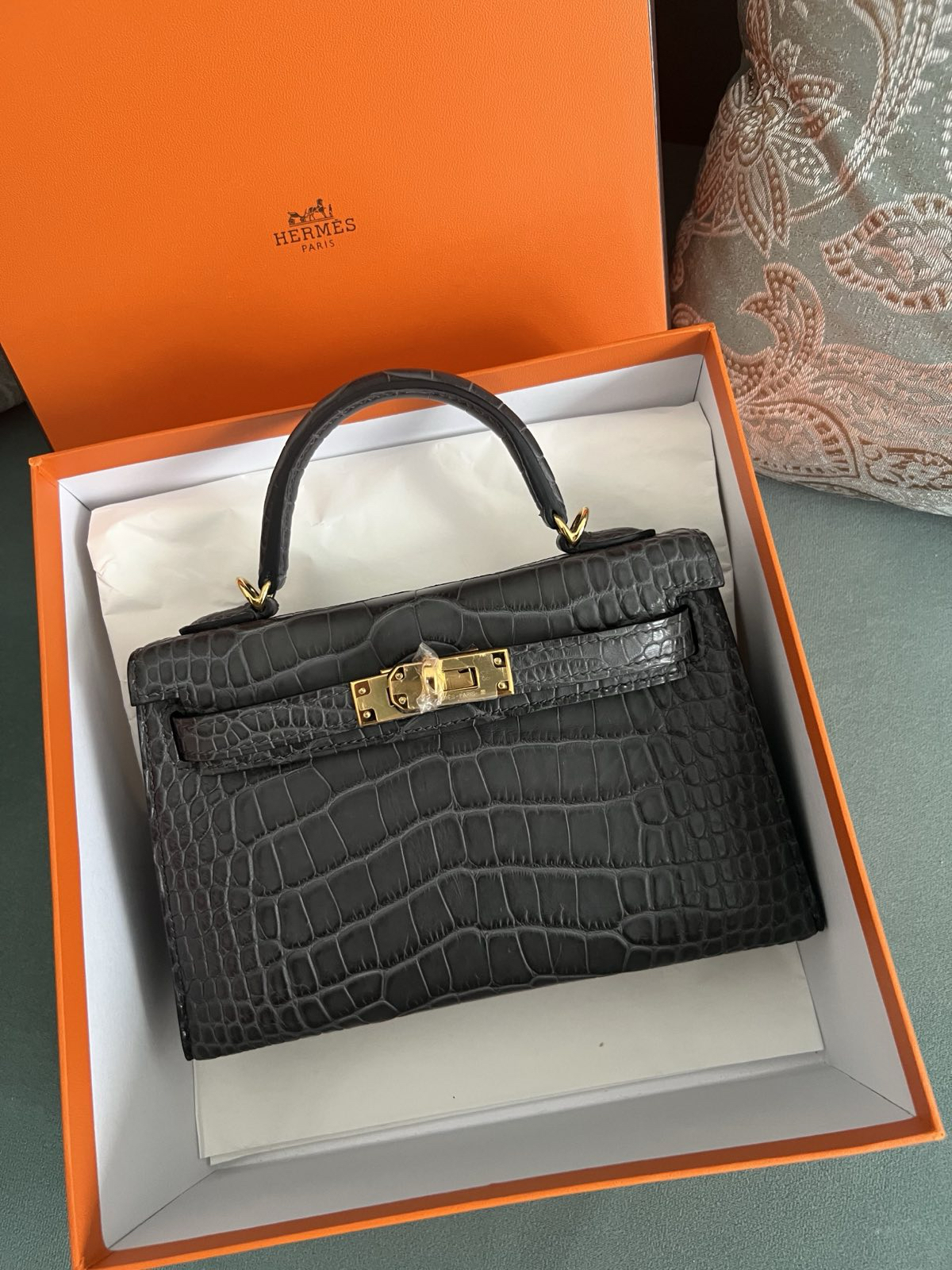 СУМКА HERMES KELLY 20 MINI детальное фото