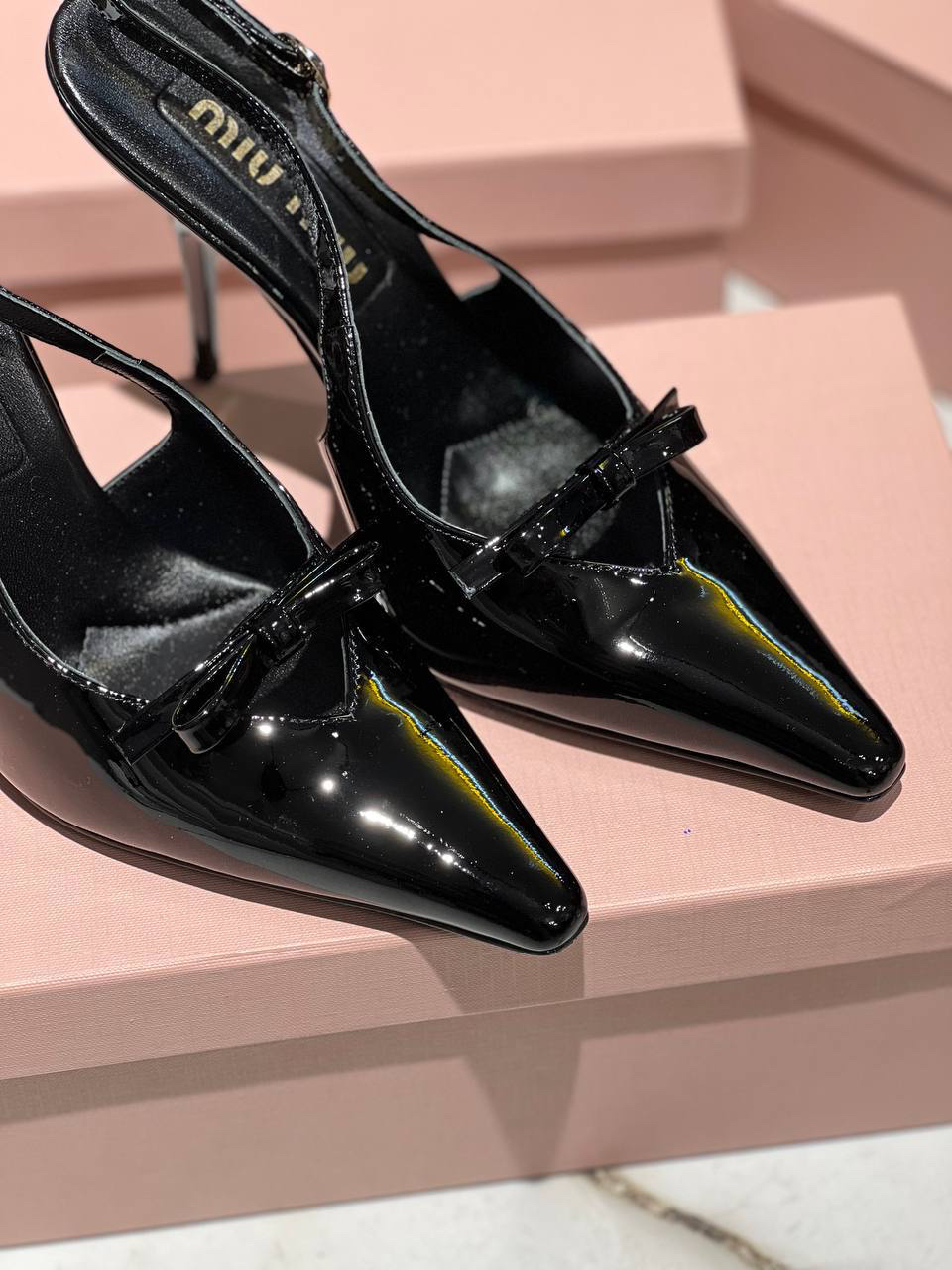 ТУФЛИ MIU MIU детальное фото