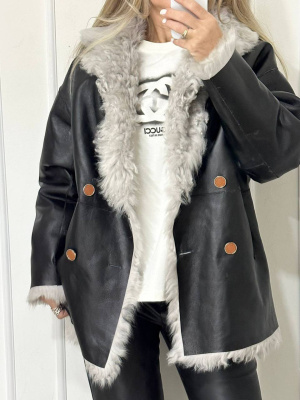 ДУБЛЕНКА ДВУХСТОРОННЯЯ HERMES фото