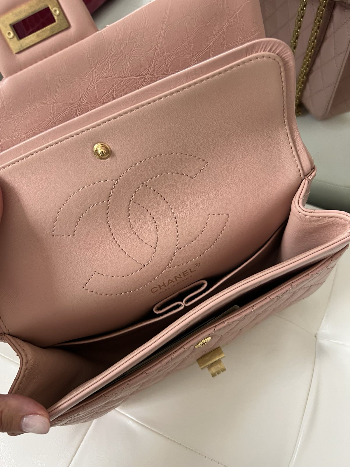 СУМКА CHANEL VINTAGE 25 см детальное фото