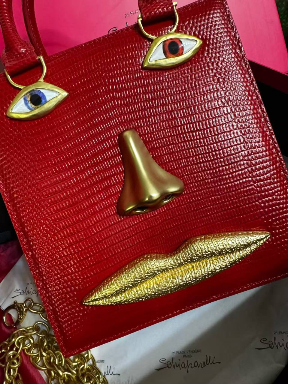 СУМКА SCHIAPARELLI детальное фото