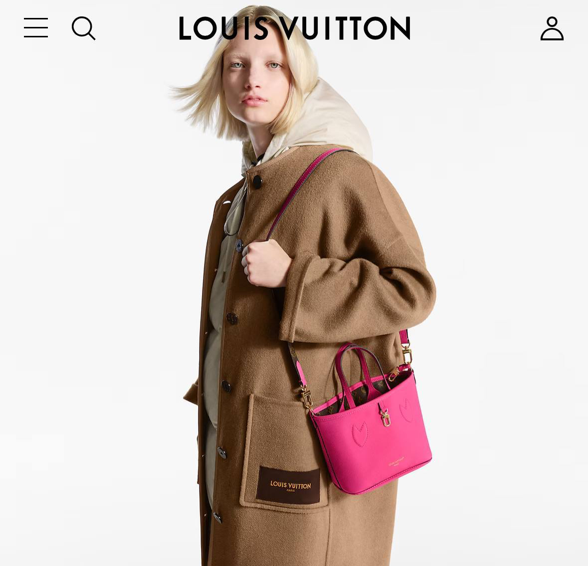 СУМКА LOUIS VUITTON NEVERFULL детальное фото