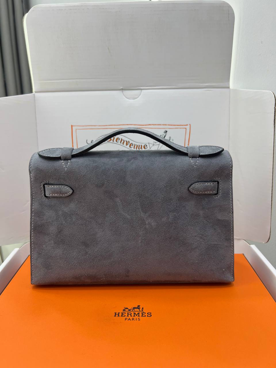 СУМКА HERMES KELLY POCHETTE детальное фото