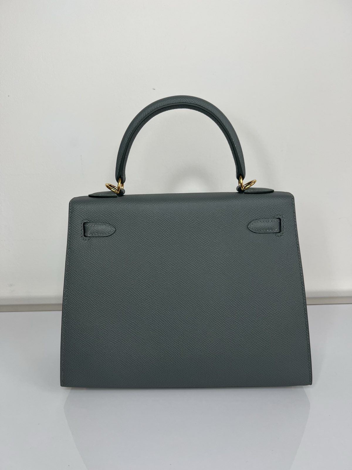 СУМКА HERMES KELLY 25 ручная работа детальное фото