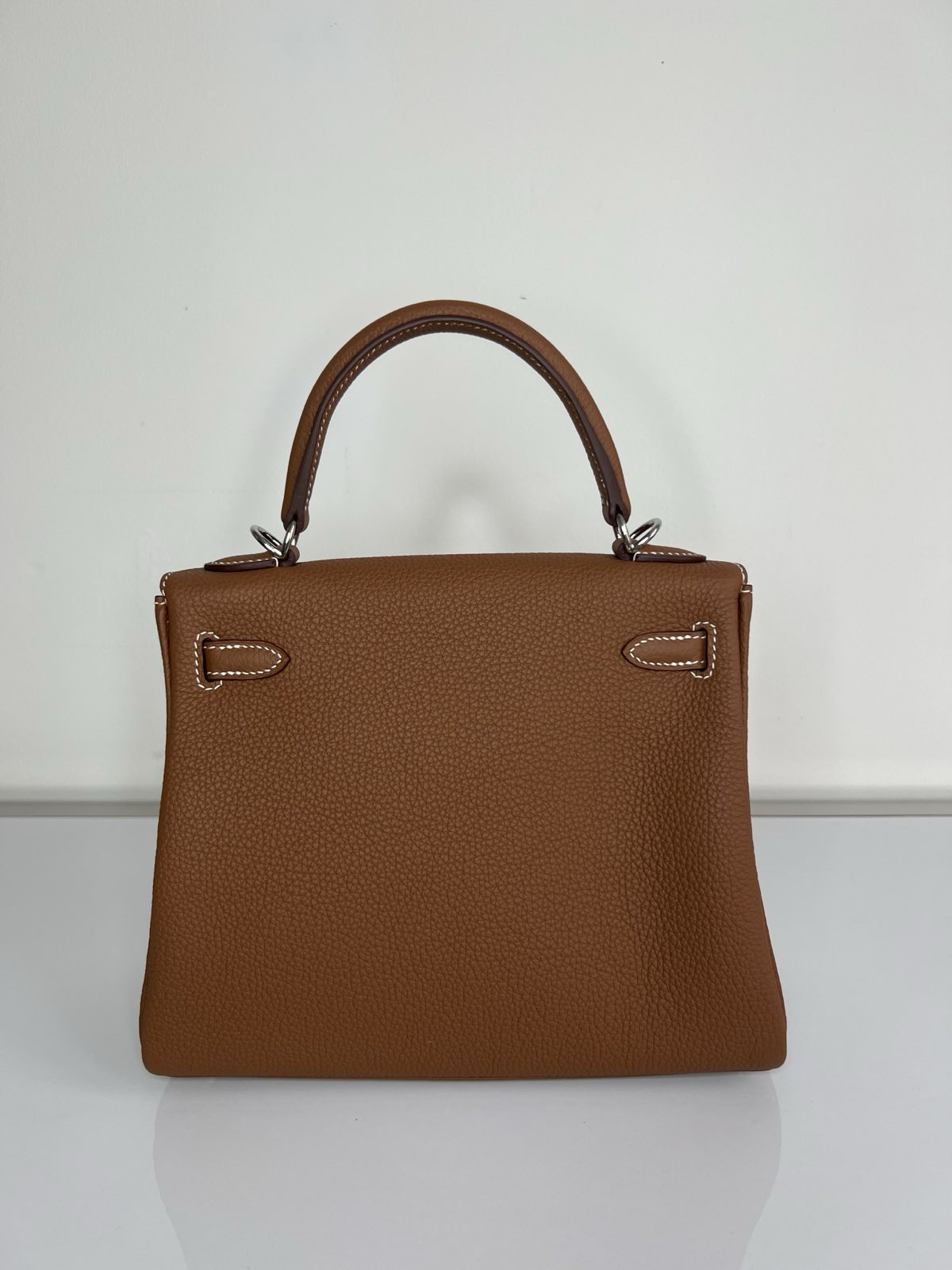 СУМКА HERMES KELLY 25 ручная работа детальное фото