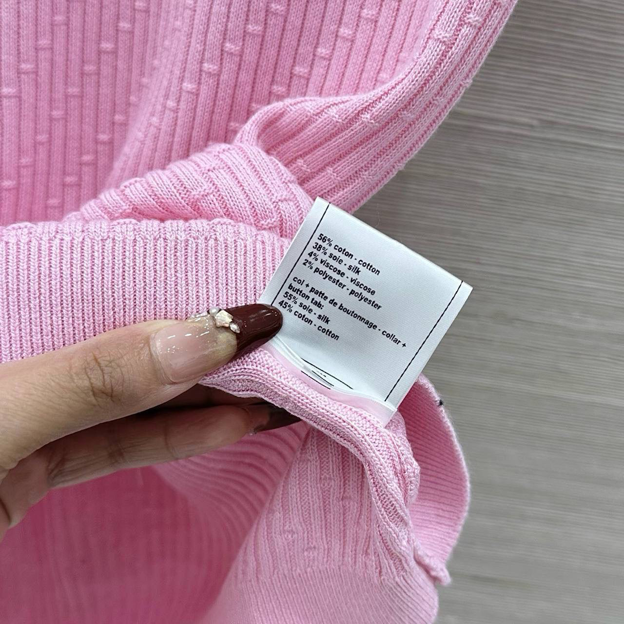 ФУТБОЛКА CHANEL детальное фото