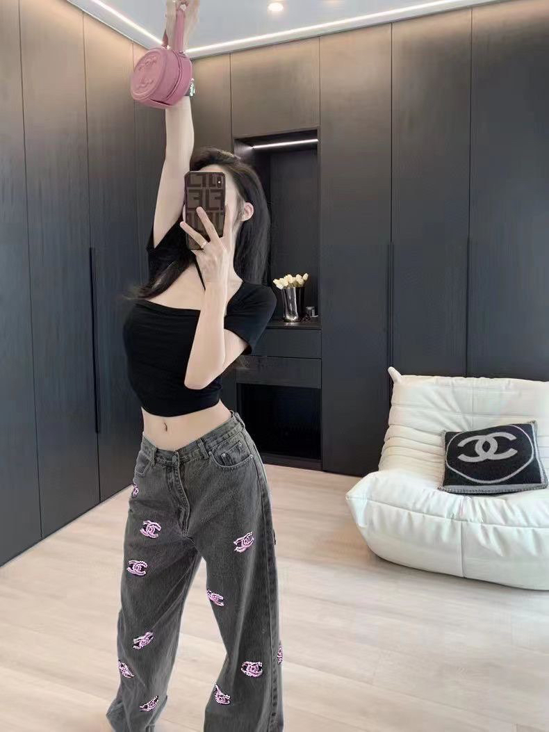 ДЖИНСЫ CHANEL детальное фото