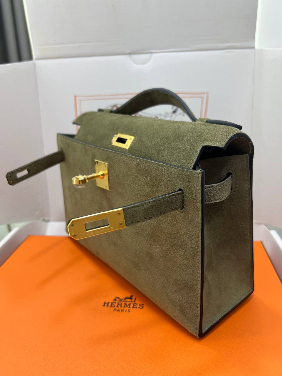 СУМКА HERMES KELLY POCHETTE детальное фото