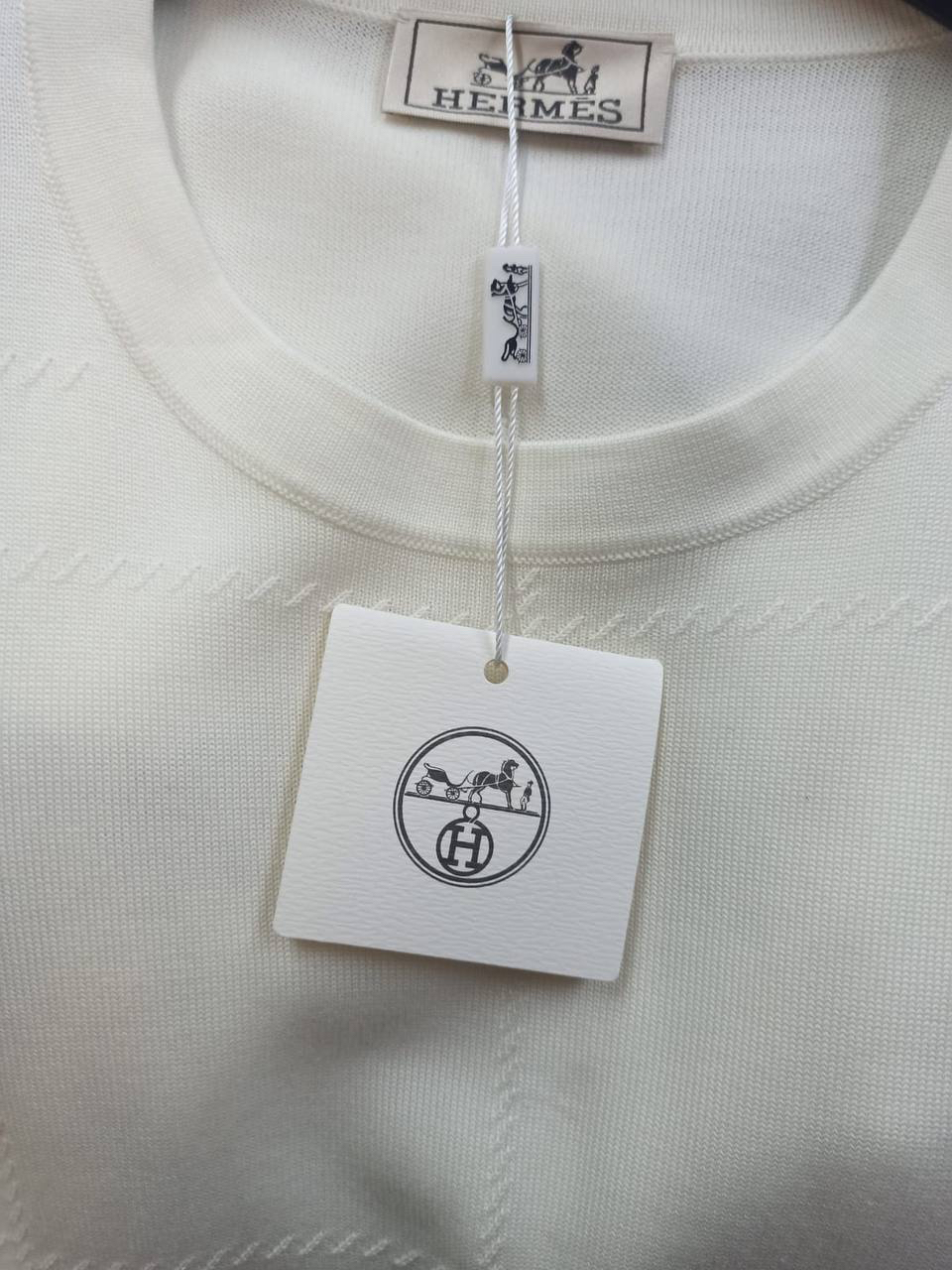 МУЖСКАЯ ФУТБОЛКА HERMES детальное фото