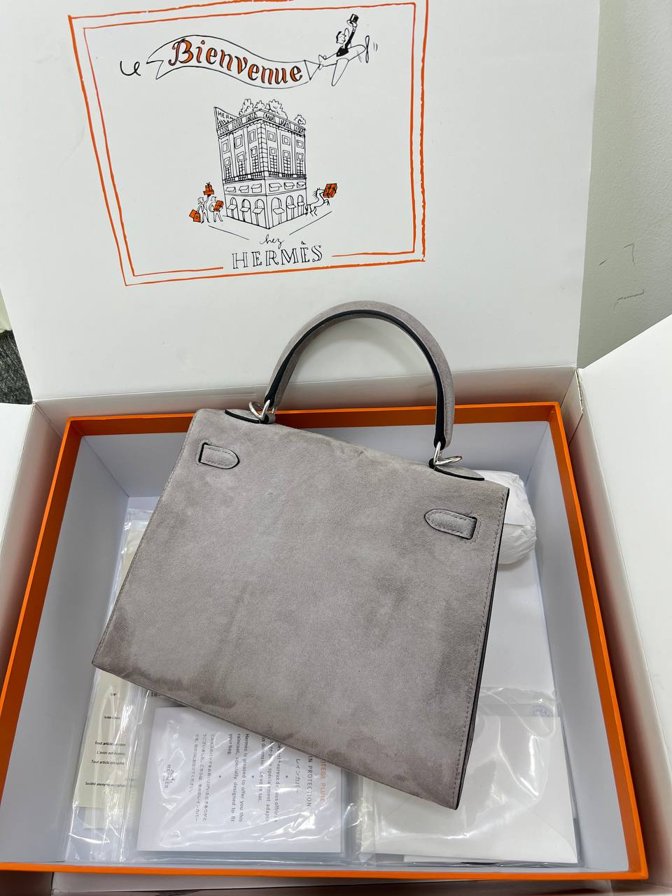 СУМКА HERMES KELLY 25 детальное фото