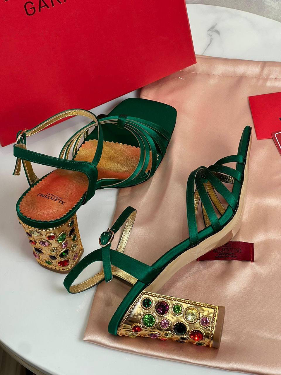 БОСОНОЖКИ VALENTINO детальное фото