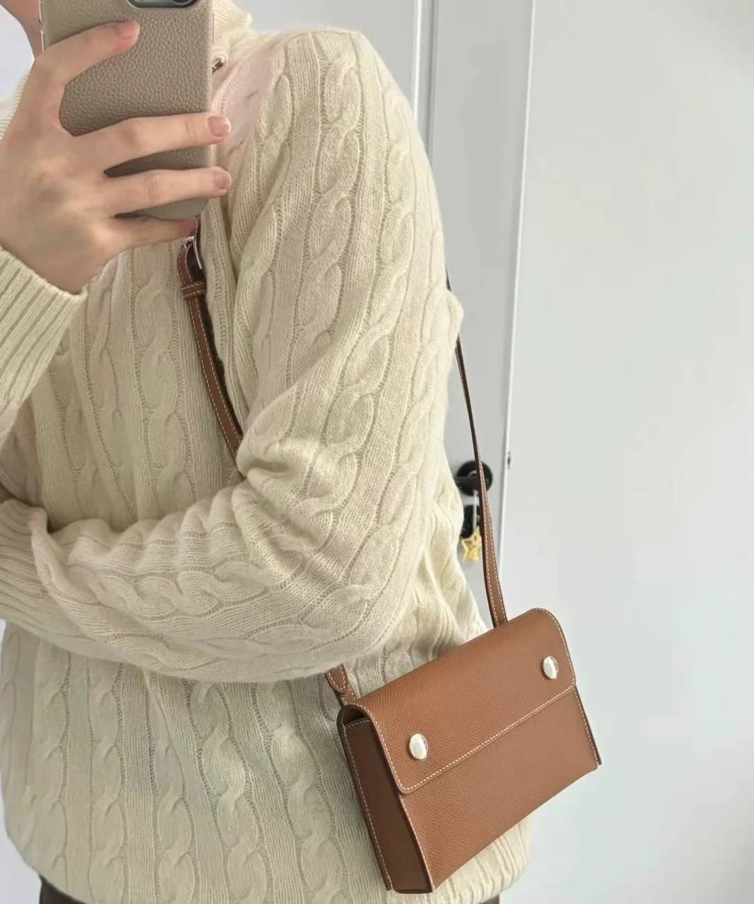 СУМКА HERMES SNAP WALLET детальное фото