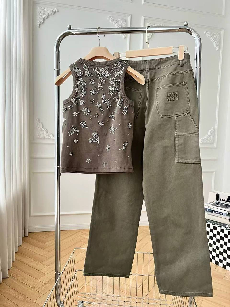 ДЖИНСЫ MIU MIU детальное фото